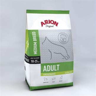 Adult Medium Breed – Kylling & Ris 3 kg