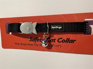 Red Dingo Kattehalsbånd SORT